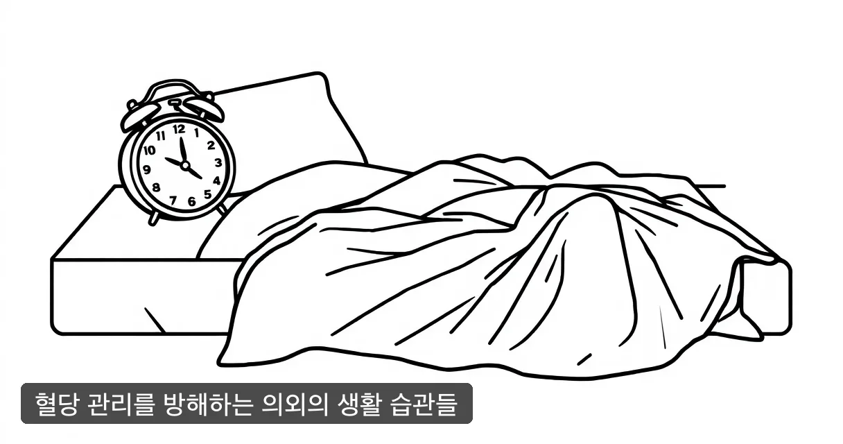 혈당 관리를 방해하는 의외의 생활 습관들