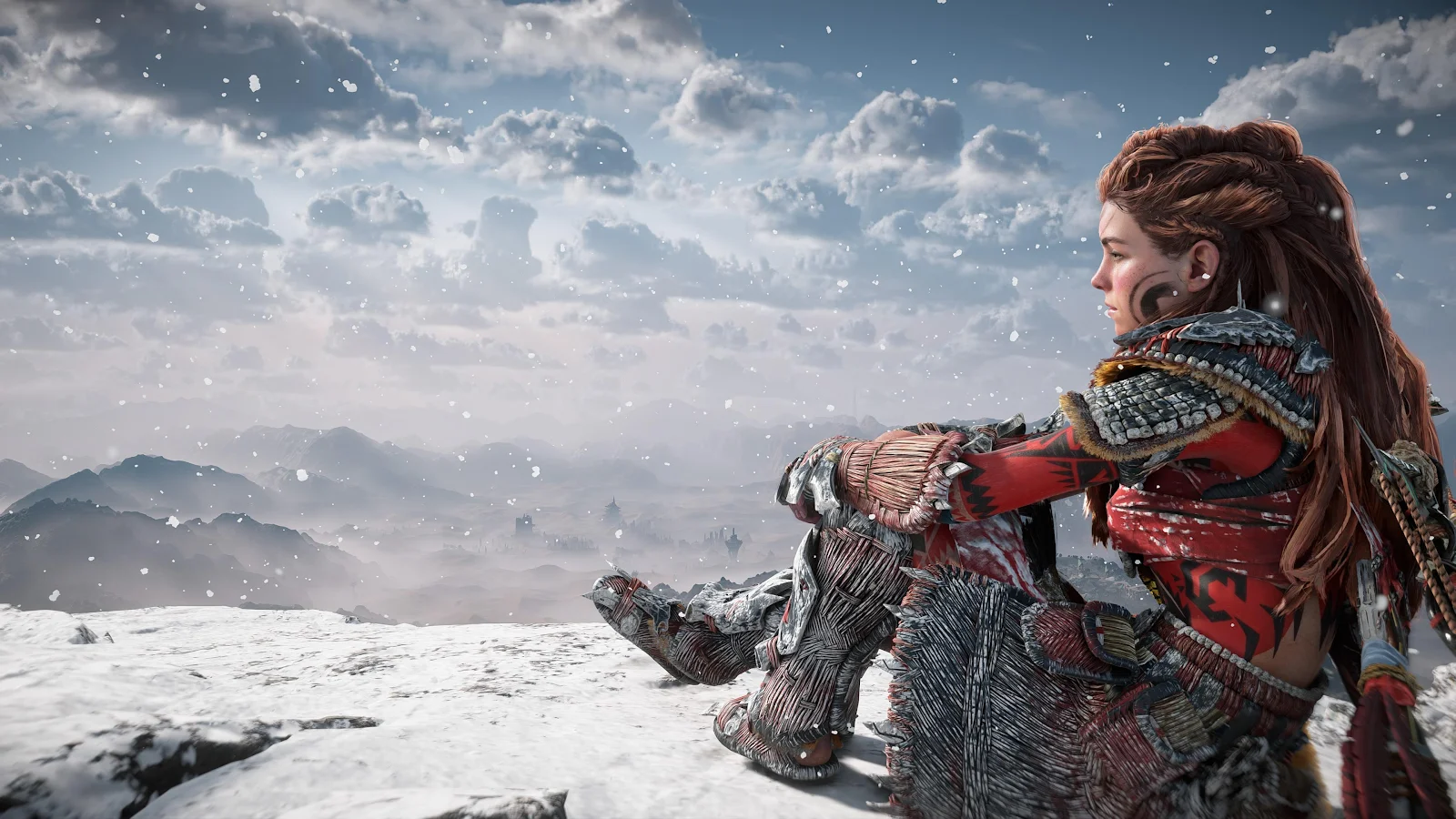 Aloy In Horizon Forbidden West - Cinematic Game Art 4K Wallpaper (3840x2160)