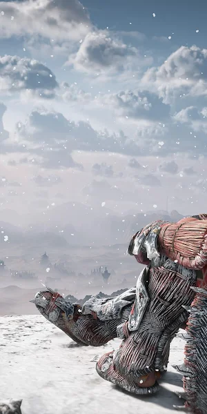 Aloy In Horizon Forbidden West 4K Wallpaper Background