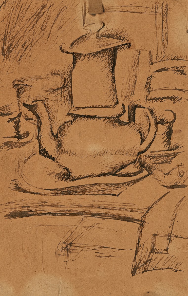 Nature morte à la cafetière