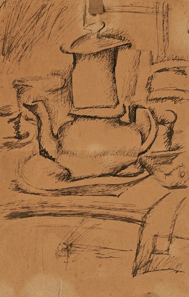 Nature morte à la cafetière