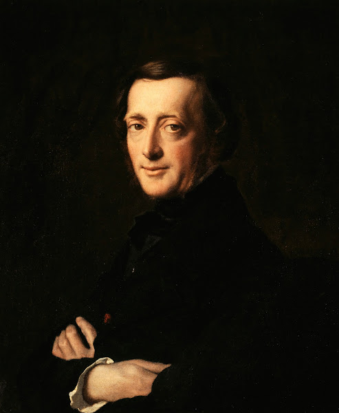 Portrait du Docteur MG Worms 1850