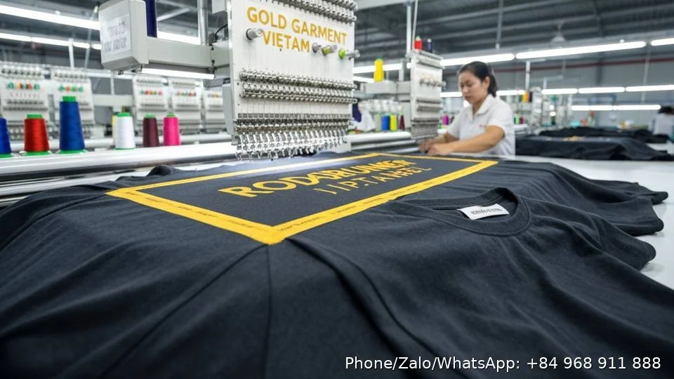 Roadrunner Apparel - Gold Garment Vietnam