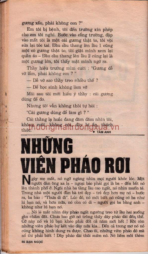 Tập san thơ văn : Bạn ngọc (số 14 - 1994) - Trang 46