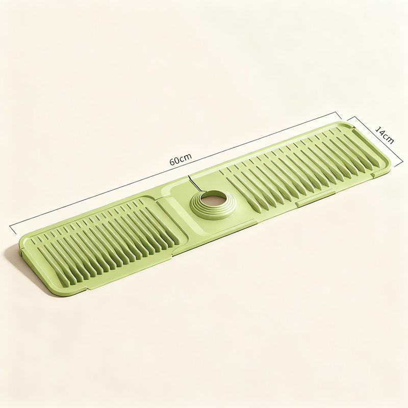 Silikon-Abtropfmatte für Wasserhahn