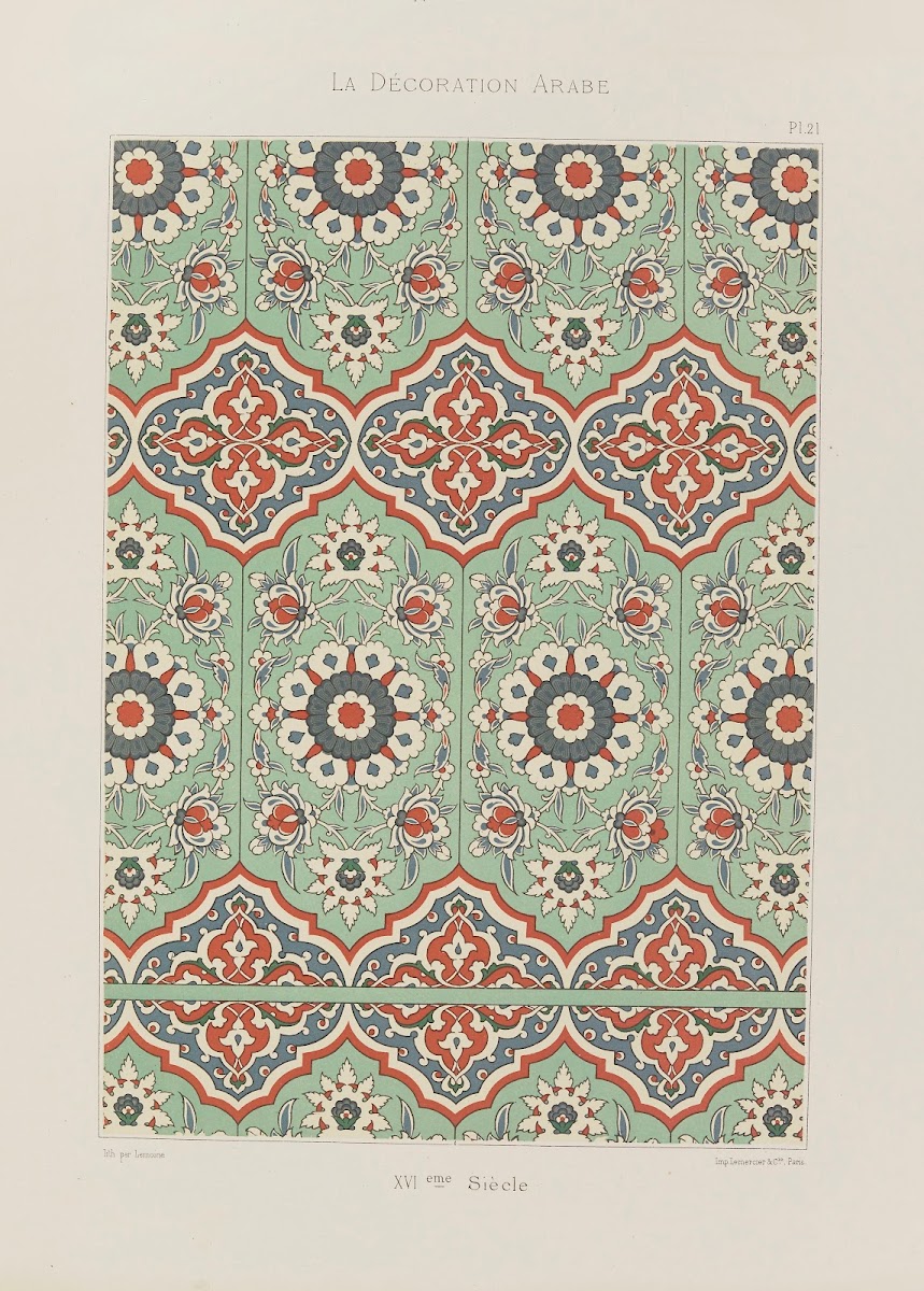 La Décoration arabe Pl16 1860s 1880s