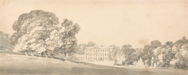 A Three Storied Georgian House in a Park ca 1795