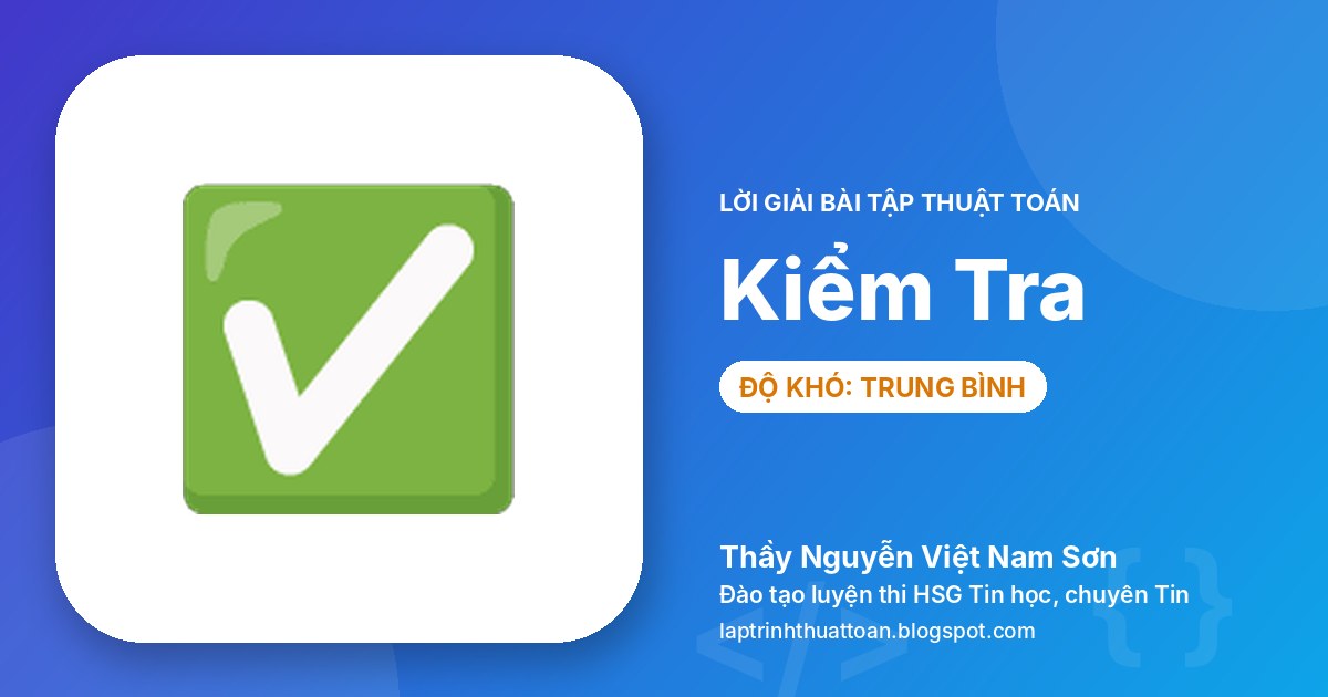 Kiểm tra