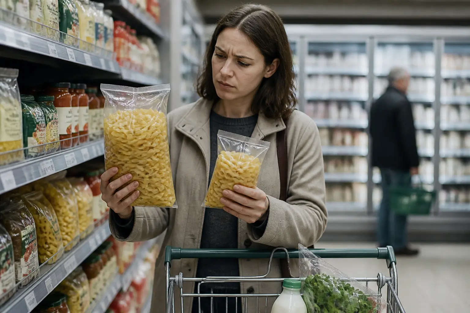 Editorial image for Supermarket shrinkflation leads to smaller products at the same price