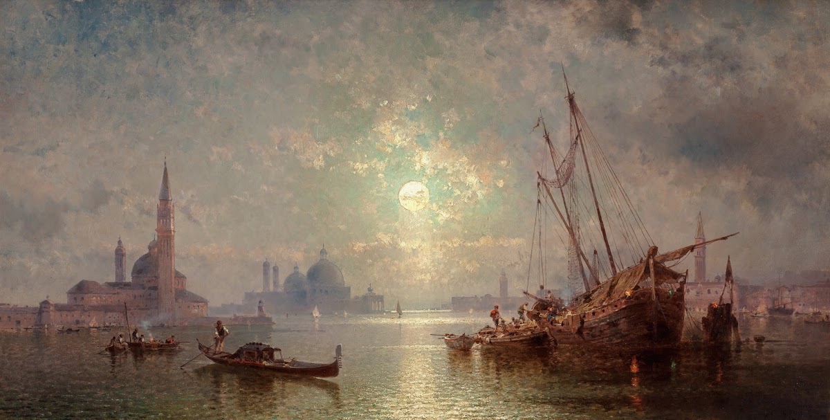 Venise  Vue de San Giorgio Maggiore circa 1878 80