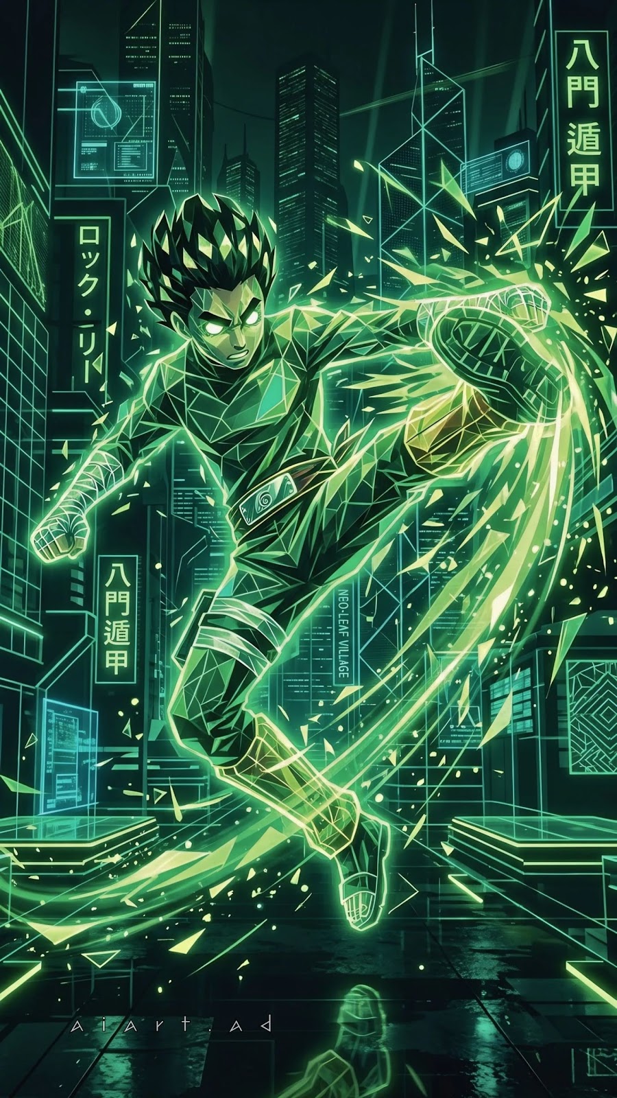 Rock Lee Digital Art