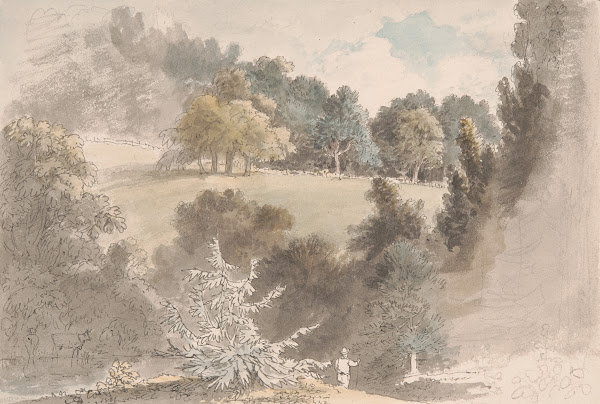 Landscape with trees 1801