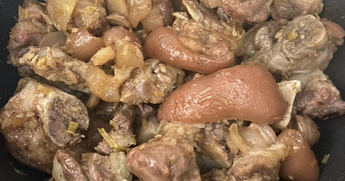 Thịt lợn nấu giả cầy