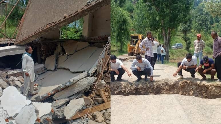 Homes Crack, Road Splits As J&K Village Sinks Amid Subsidence Fears