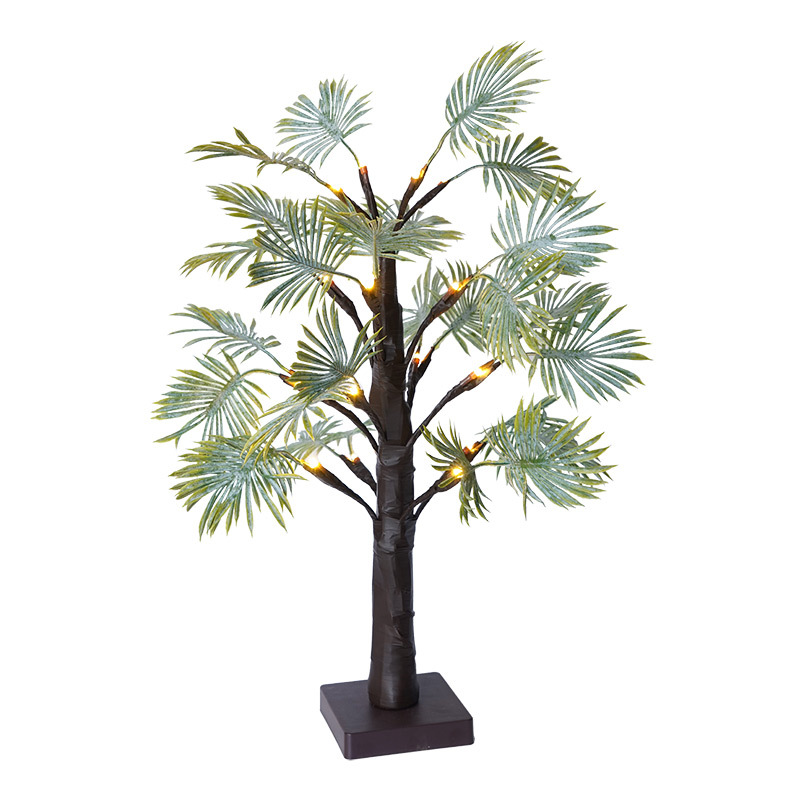 LED-Baumleuchte mit Blatt-Design, 55 cm