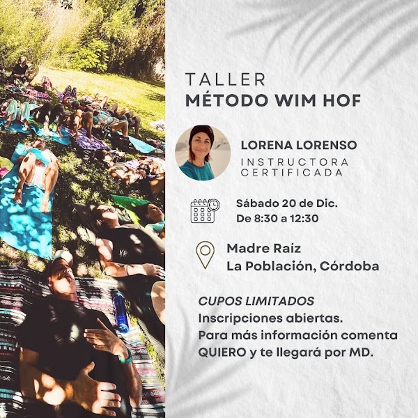 Método Wim Hof | CÓRDOBA⛰️