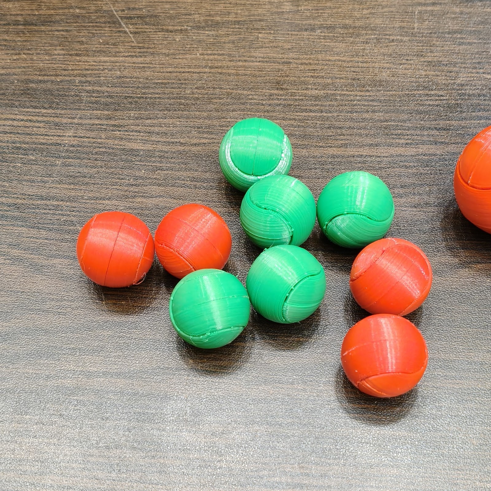 3x Marble Track  Ball (20 mm)