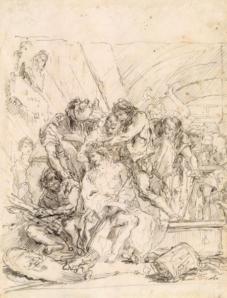 Christ Crowned with Thorns ca 174872