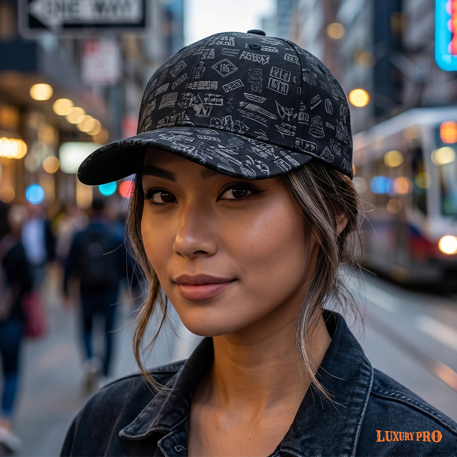 ROS soft lined four hole baseball cap