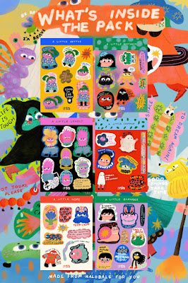 Halobale Sticker Sheets Pack