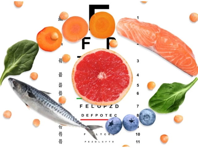 Eye-healthy foods and nutrition counselling at Dayal Eye Centre