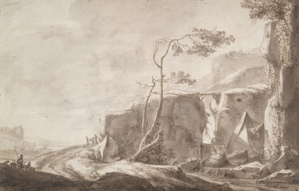 Rocky Landscape with aStream