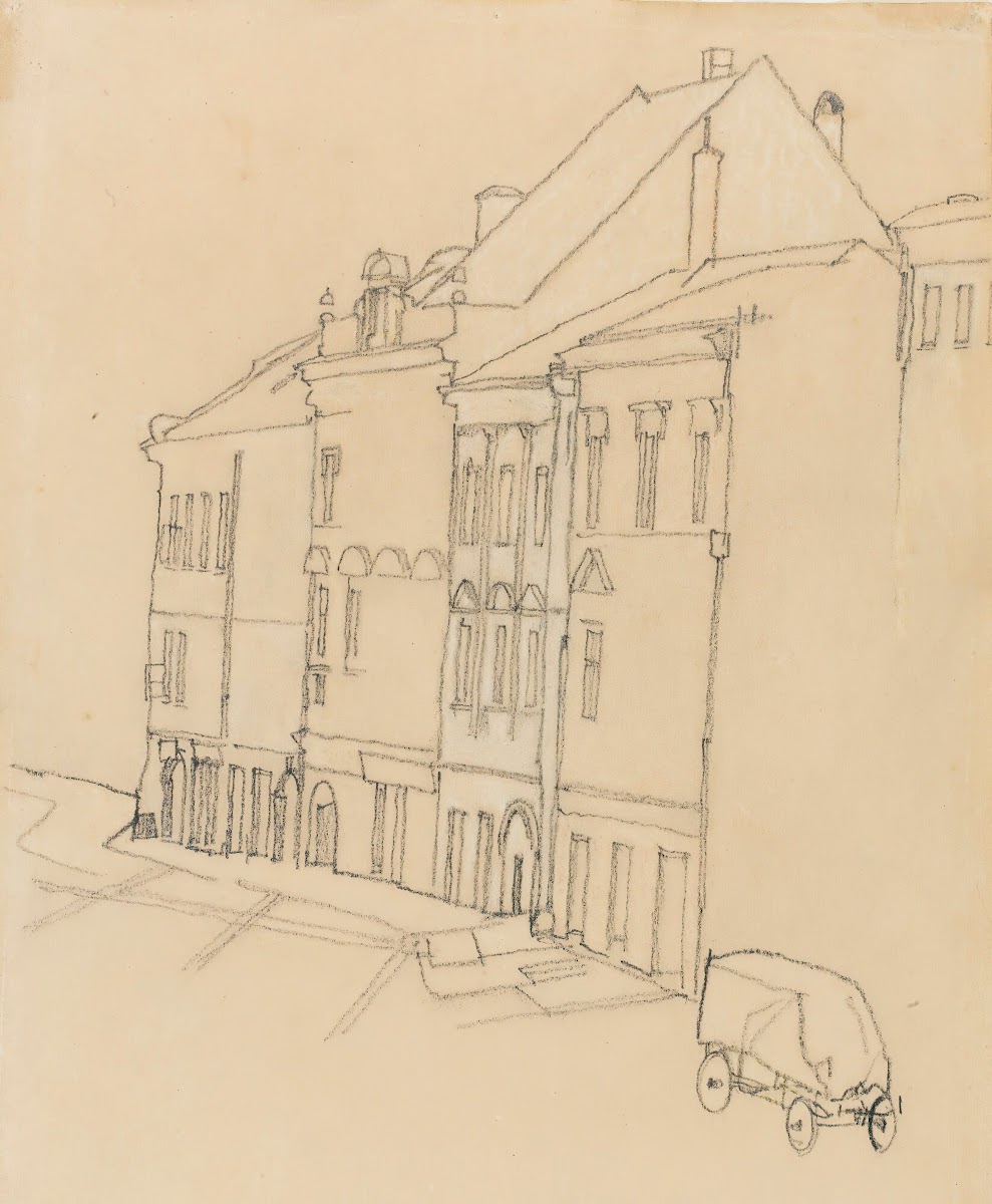 HÄUSER IN KRUMAU HOUSES IN KRUMAU 1918
