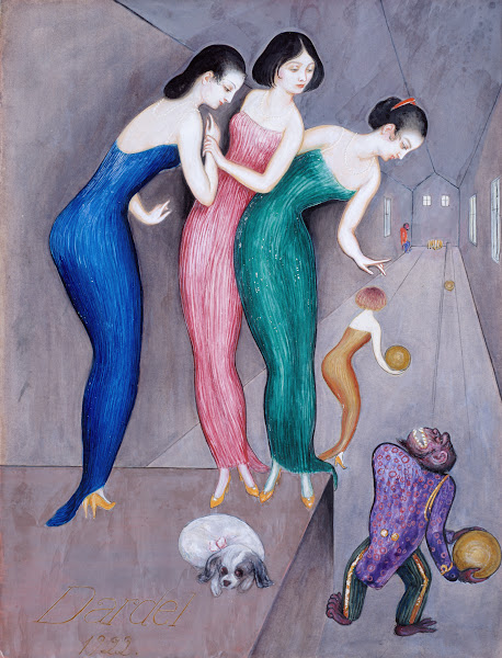 Dreams and Fantasies no1 The Skittle Alley 1922