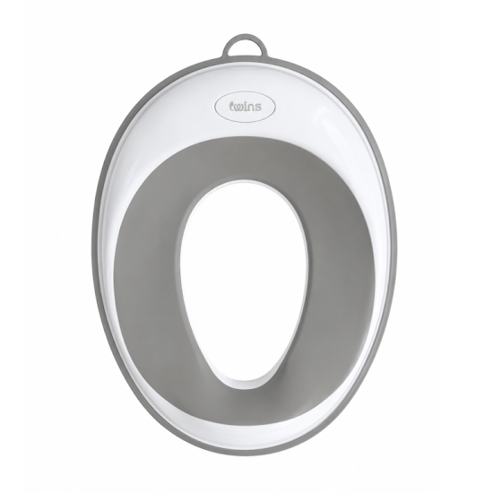 Накладка на унітаз Twins Well Dove Seat white/grey
