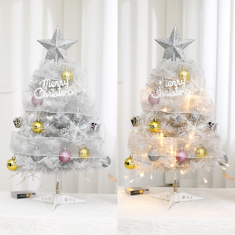 Artificial Christmas tree with LED, 45 or 60 cm