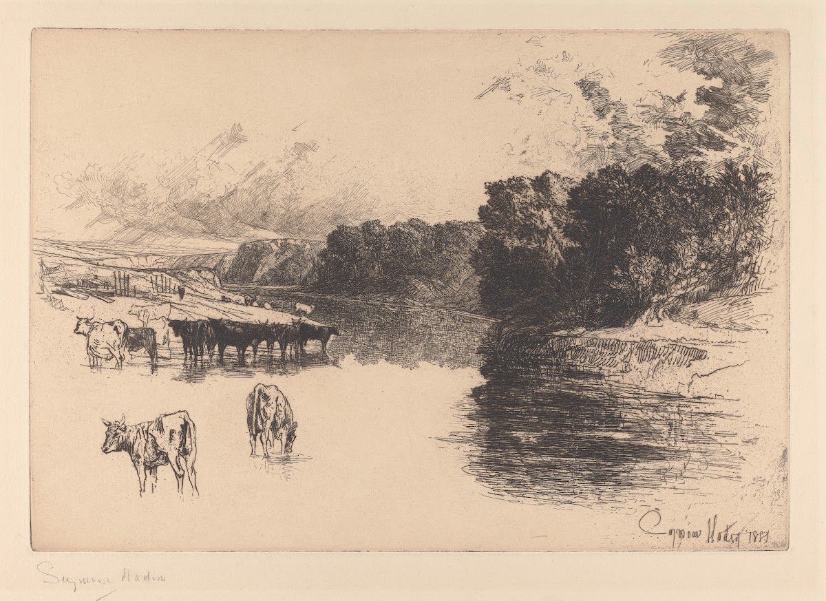 A Lancashire River 1881
