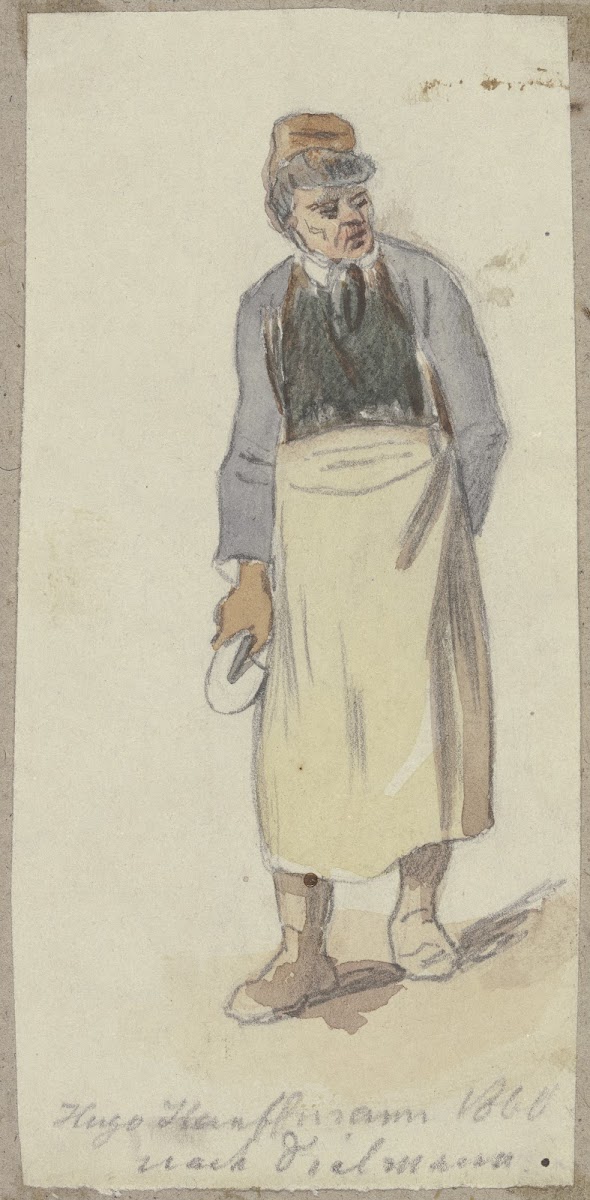 Man with apron 1860