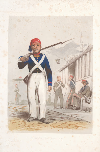 Turkish Foot Soldier 1854