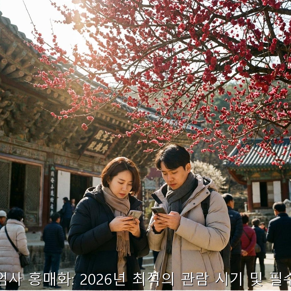 2026년 실시간 개화 상황 & 절정 시기 완벽 예측