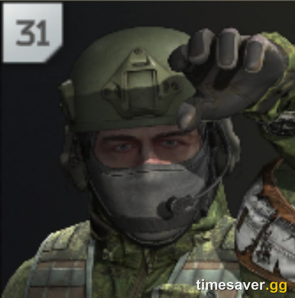 A high-level Escape from Tarkov PMC — character level, skills and weapon mastery are the progression a Prestige keeps up to 50%