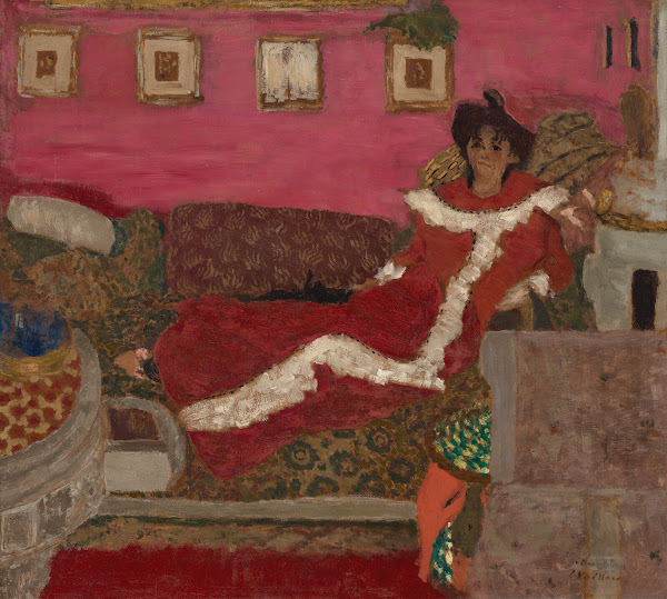 Portrait de Madame Delierre dit Symphonie en rouge circa 1901