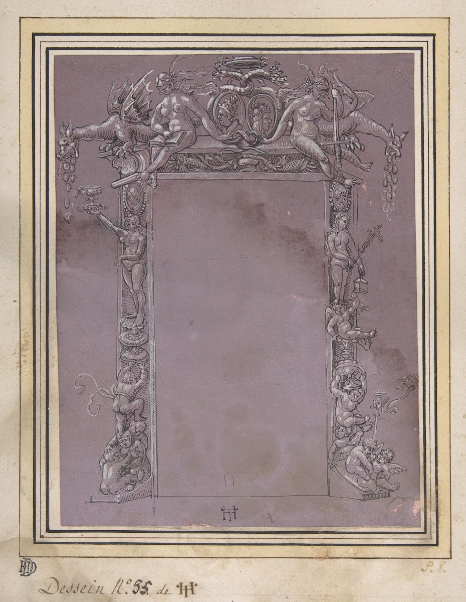 Design For A Doorway 16th Century