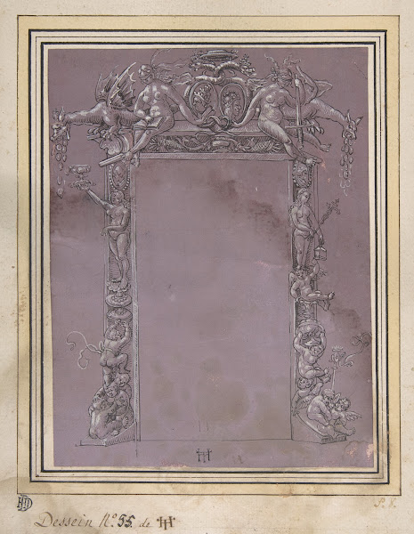 Design For A Doorway 16th Century
