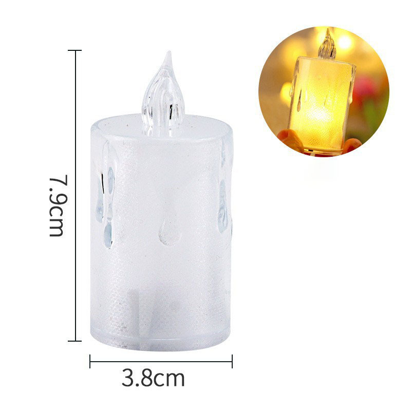 LED Crystal Candlelight with deceptively realistic appearance