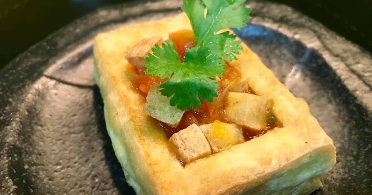 Đậu phụ sốt cà chua