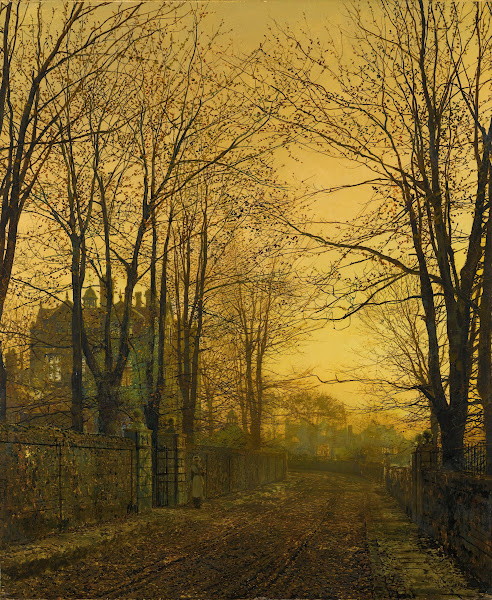 October After Glow 1885