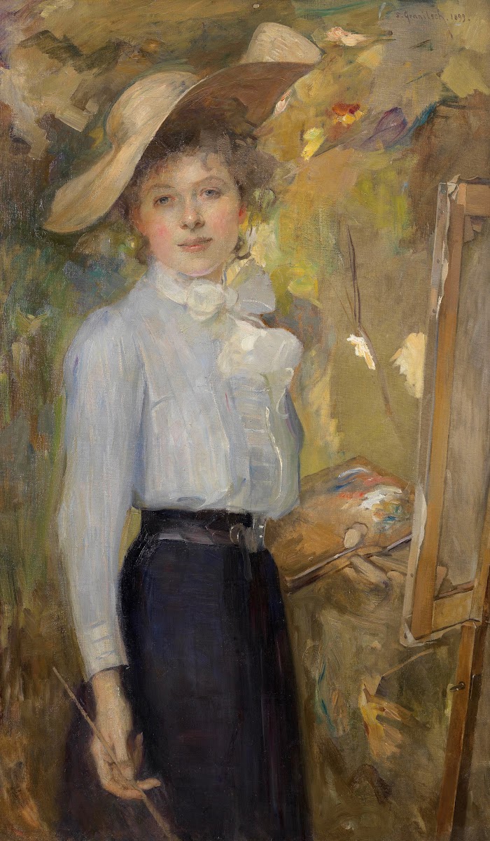 Selbstbildnis Susanne Renate Granitsch 1899