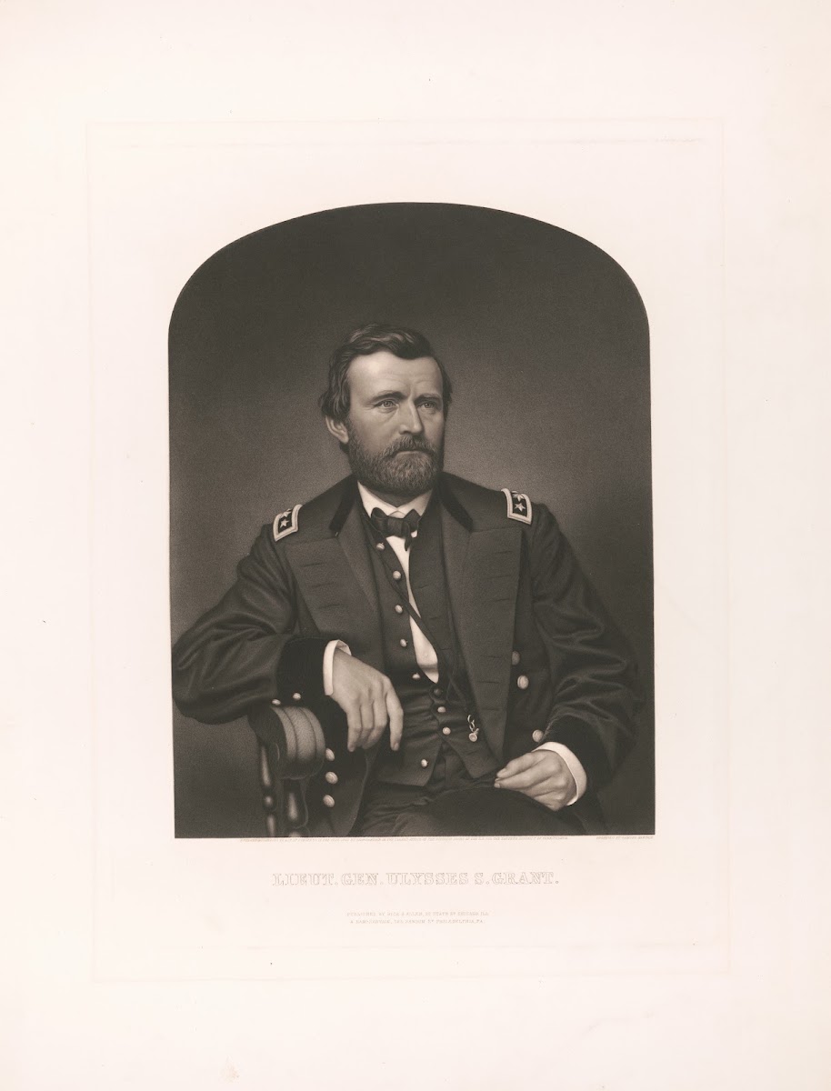 Lieut Gen Ulysses S Grant 19th century