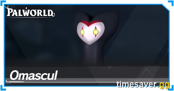 Palworld Pal Omascul, whose Partner Skill "Masquerade Dance" grants the whole party bonus EXP