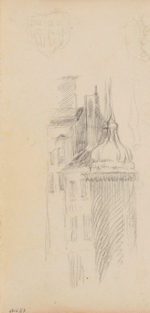 Houses and Pear Shaped Turret