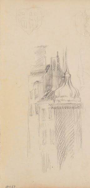 Houses and Pear Shaped Turret