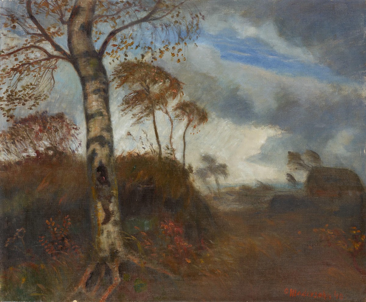 Regenstimmung im Moor 1940