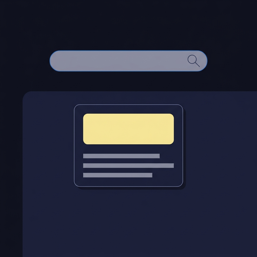 Vector minimalist regulator website mockup with license lookup field and a highlighted operator name block in Funded Plays colors 1xbetonline
