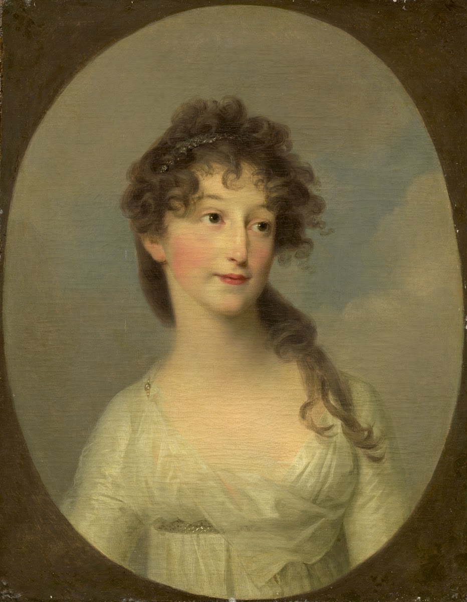 Possibly Franciska Krasinska Duchess of Courland c 1790
