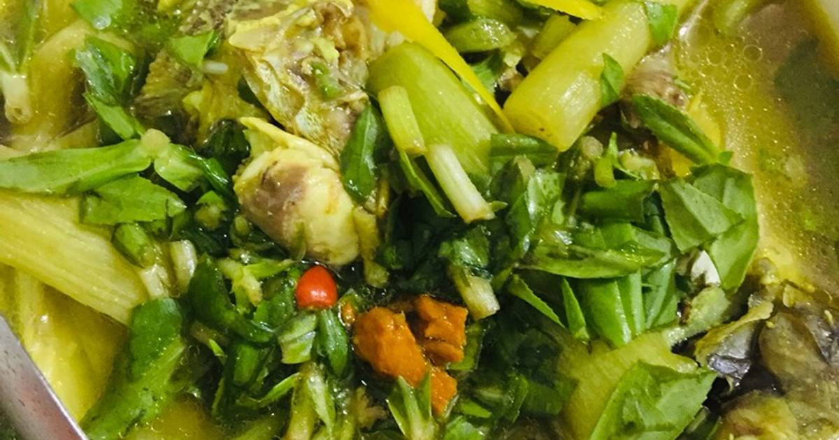 Xay hello Chủ Nhật - Giấm cá nấu dọc mùng